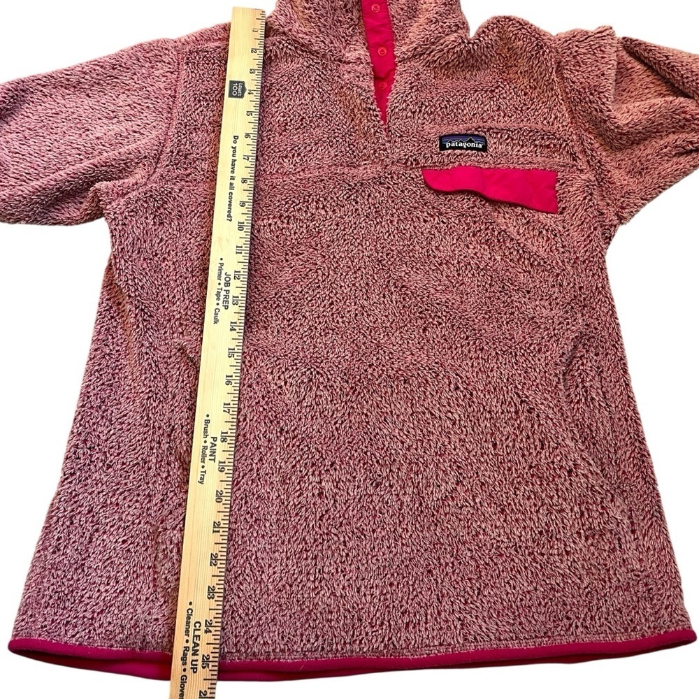 Patagonia Re-Tool Snap-T Fleece Pullover Cupcake Pink Womens L Lightweight Layer - Picture 9 of 9